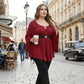 Women's Fashion Flared Sleeve Tunic Top