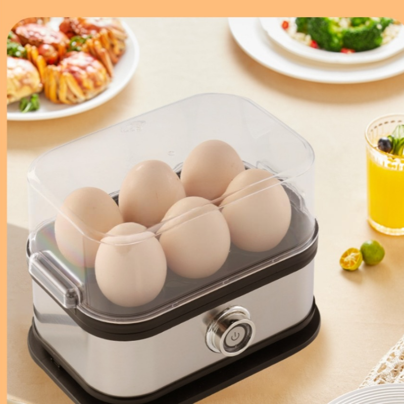 🥚 50% OFF NOW! 🍳 Multifunctional Egg Steamer with Clear Lid – Boil, Poach or Omelet, Auto Shut-Off & Compact Design ✨