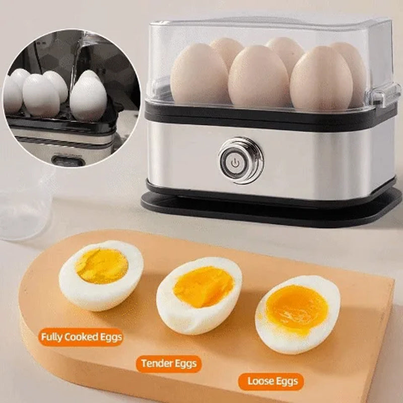 🥚 50% OFF NOW! 🍳 Multifunctional Egg Steamer with Clear Lid – Boil, Poach or Omelet, Auto Shut-Off & Compact Design ✨