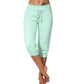 🎁New arrival 50% OFF💥Drawstring Waist Cropped Sweatpants for Lounging
