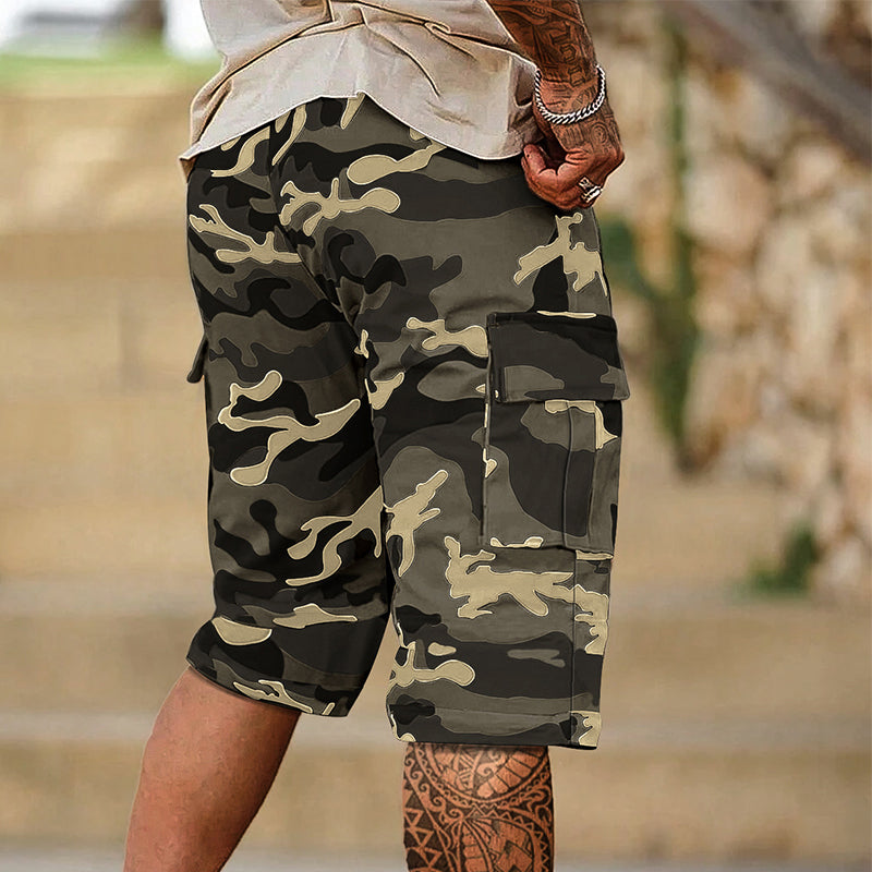 🎁2026 New Arrivals 49% OFF💖Men's Camouflage Cargo Shorts – Multi-Pocket, Adjustable Waist & Breathable Fabric