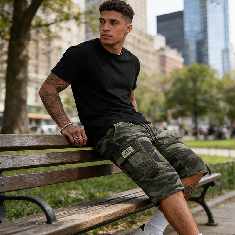 🎁2026 New Arrivals 49% OFF💖Men's Camouflage Cargo Shorts – Multi-Pocket, Adjustable Waist & Breathable Fabric