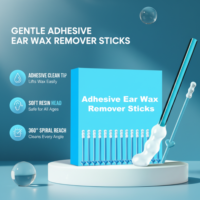 🥳Last Day Buy 1 Get 1 Free🦻 Reusable Earwax Remover with Soft Adhesive Tips – Removes wax effectively without cotton mess 🧼👂