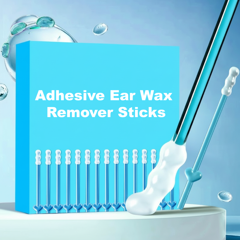 🥳Last Day Buy 1 Get 1 Free🦻 Reusable Earwax Remover with Soft Adhesive Tips – Removes wax effectively without cotton mess 🧼👂