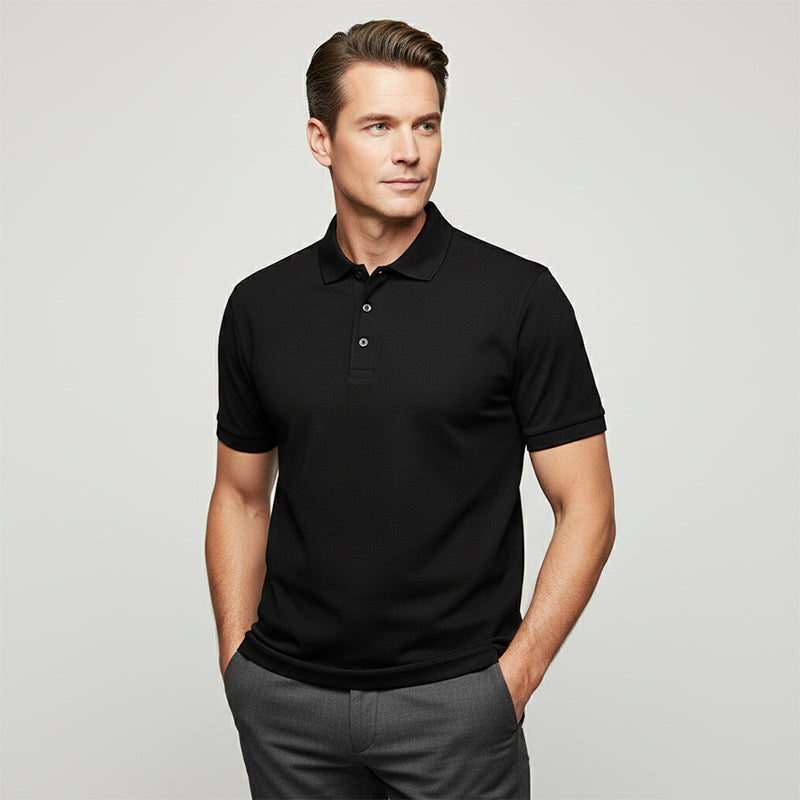 📢Big Sale⏰Men's Quick-Dry Short-Sleeve Lapel T-Shirt