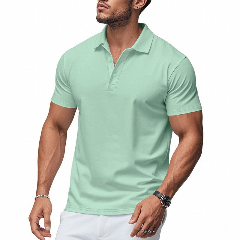 📢Big Sale⏰Men's Quick-Dry Short-Sleeve Lapel T-Shirt