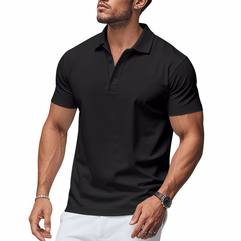 📢Big Sale⏰Men's Quick-Dry Short-Sleeve Lapel T-Shirt