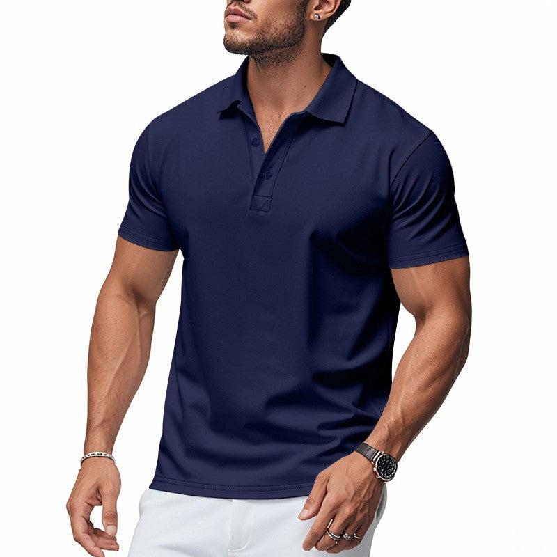 📢Big Sale⏰Men's Quick-Dry Short-Sleeve Lapel T-Shirt
