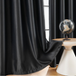 🌙 Sleep Better, Save on Heating – Solid Blackout Curtain, Thermal & Room Darkening. 50% Off. UK Stock