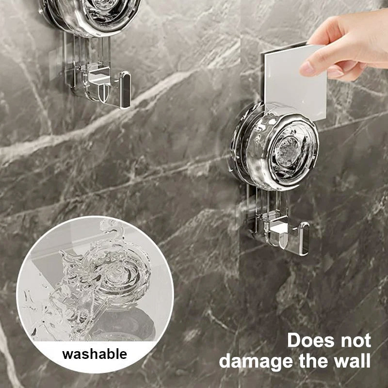 🔥BUY 2 GET 1 FREE🔥Punch-free Swivel Vacuum Type Suction Cup Hooks
