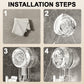 🔥BUY 2 GET 1 FREE🔥Punch-free Swivel Vacuum Type Suction Cup Hooks