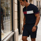 🎁New arrival 50% OFF💥Men's Quarter-Zip Shirt & Shorts Set