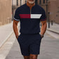 🎁New arrival 50% OFF💥Men's Quarter-Zip Shirt & Shorts Set