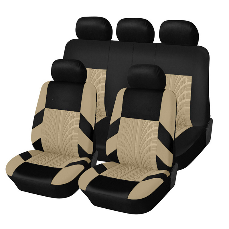 ⏳🔥LIMITED-TIME 50% OFF! ⏰Car Seat Covers for 5 Seats Universal, Fabric Breathable Car Front & Rear Seat Protectors, Airbag Compatible, Full Protection, Fits Most Cars Trucks Vans SUVs, Red Gray Black Blue Seat Covers