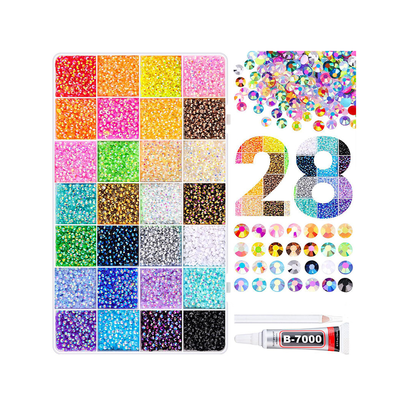 🥳2026 HOT SALE🥳💞50K+ SOLD! 💎✨ 50% OFF! Flatback Crystal Bedazzling Rhinestones Set – Vibrant multi‑colors, includes dotting pen & glue. Perfect for phone cases, shoes, bags & nail art – unleash your sparkle! 🎨🖌️