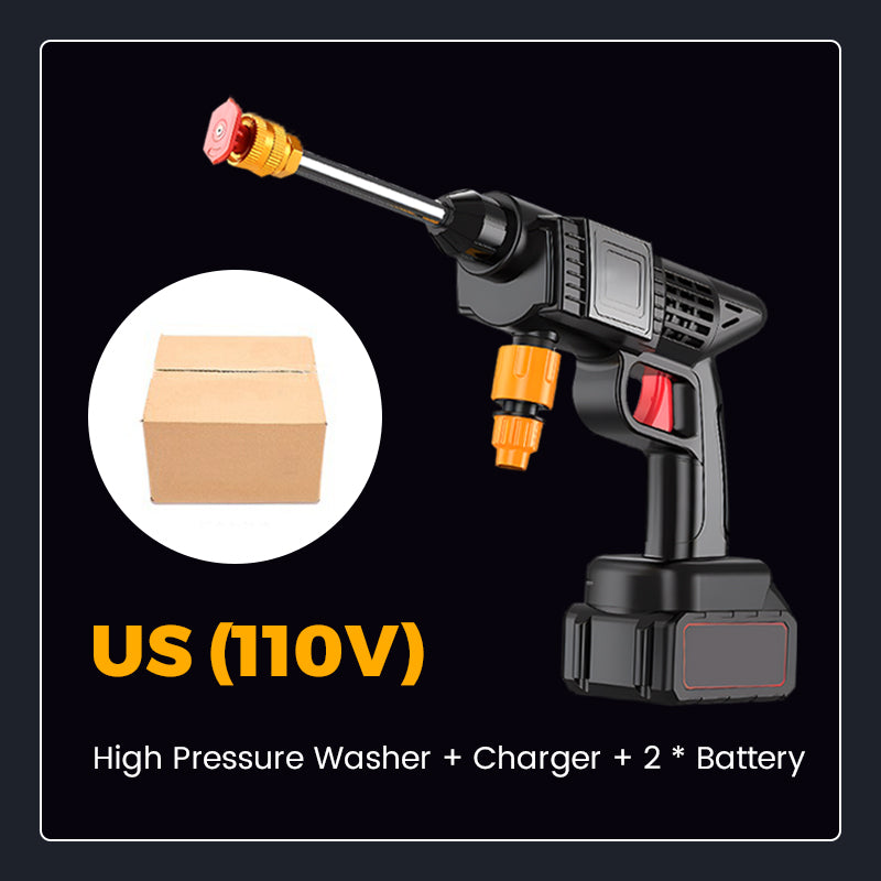 🔫 50% OFF NOW! ⚡ Multi-Function Portable Cordless High Pressure Washer – Powerful Jet, Rechargeable & Perfect for Car, Garden & Outdoor Cleaning 💧