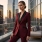 💼 Modern Formal Suit Set with Straight-Leg Pants – Sleek, Stylish & Professional Look for Any Occasion ✨🖤