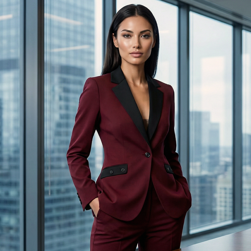 💼 Modern Formal Suit Set with Straight-Leg Pants – Sleek, Stylish & Professional Look for Any Occasion ✨🖤