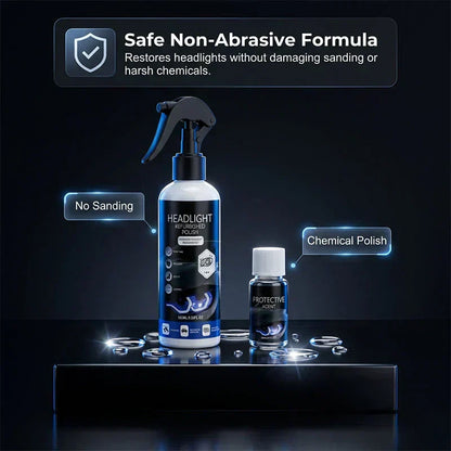 🚗 BUY 2 GET 1 FREE! 🔆 Professional Car Headlight Restoration Kit – Removes yellowing & scratches, restores clarity & UV protection – easy DIY solution ✨
