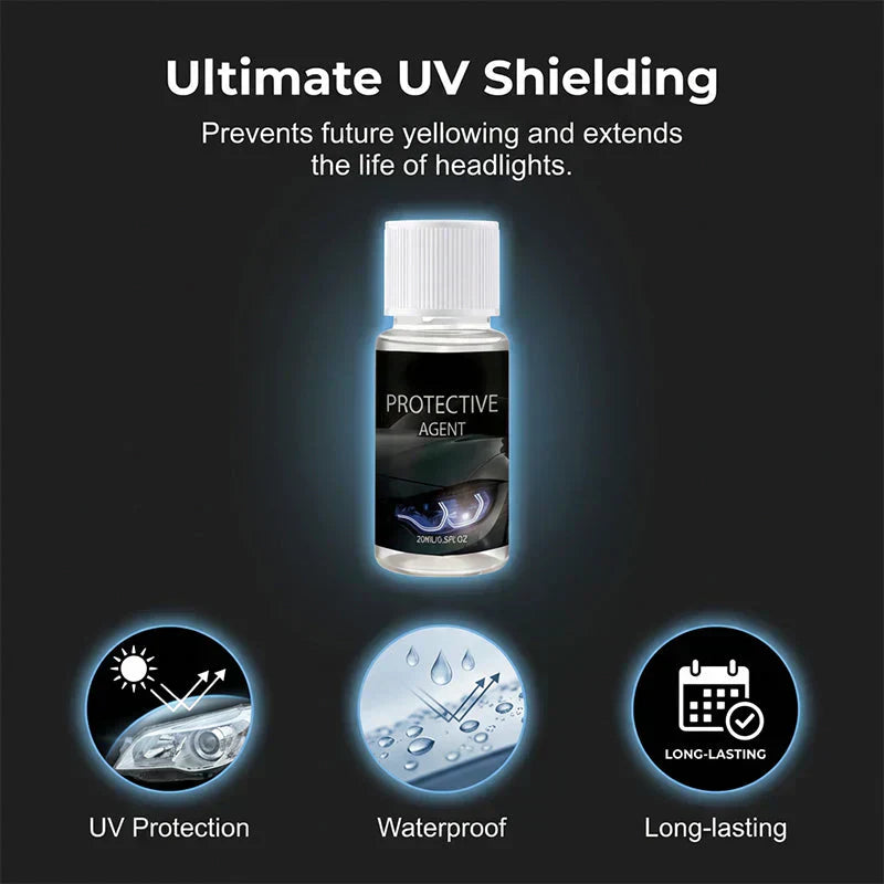 🚗 BUY 2 GET 1 FREE! 🔆 Professional Car Headlight Restoration Kit – Removes yellowing & scratches, restores clarity & UV protection – easy DIY solution ✨
