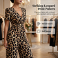 🎁New arrival 50% OFF💥Leopard Print V-Neck Wide-Leg Jumpsuit