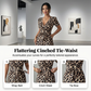 🎁New arrival 50% OFF💥Leopard Print V-Neck Wide-Leg Jumpsuit