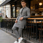 🔥2026 New Style🔥Men's Modern Mandarin Collar Tunic and Pants Set