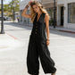 🌞Women's Sleeveless V-Neck Wide-Leg Jumpsuit