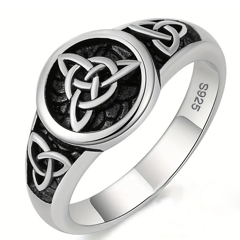 💍Vintage Trinity Celtic Knot Ring