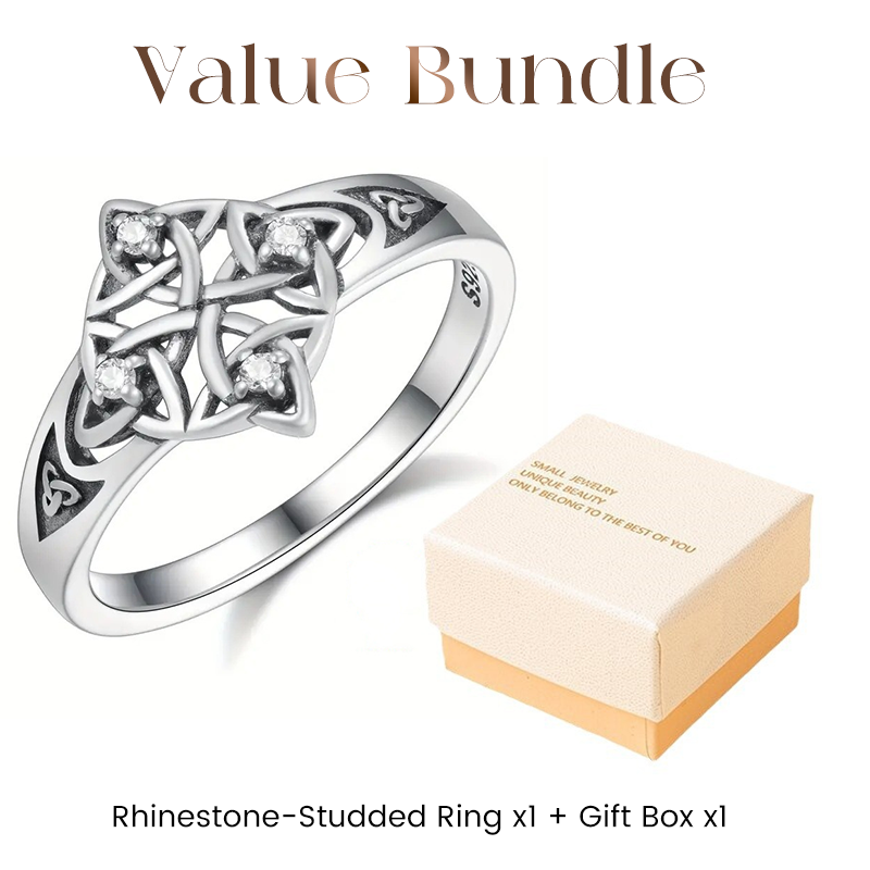 💍Vintage Trinity Celtic Knot Ring