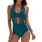 🎁2026 New Arrivals 50% OFF💥Women's Tummy Control Halter Swimsuit