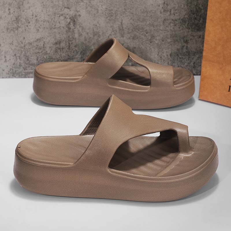 📢📢50% OFF !!!⏰Trendy Toe-Loop Platform Sandals – Lightweight & All-Match for Daily Wear