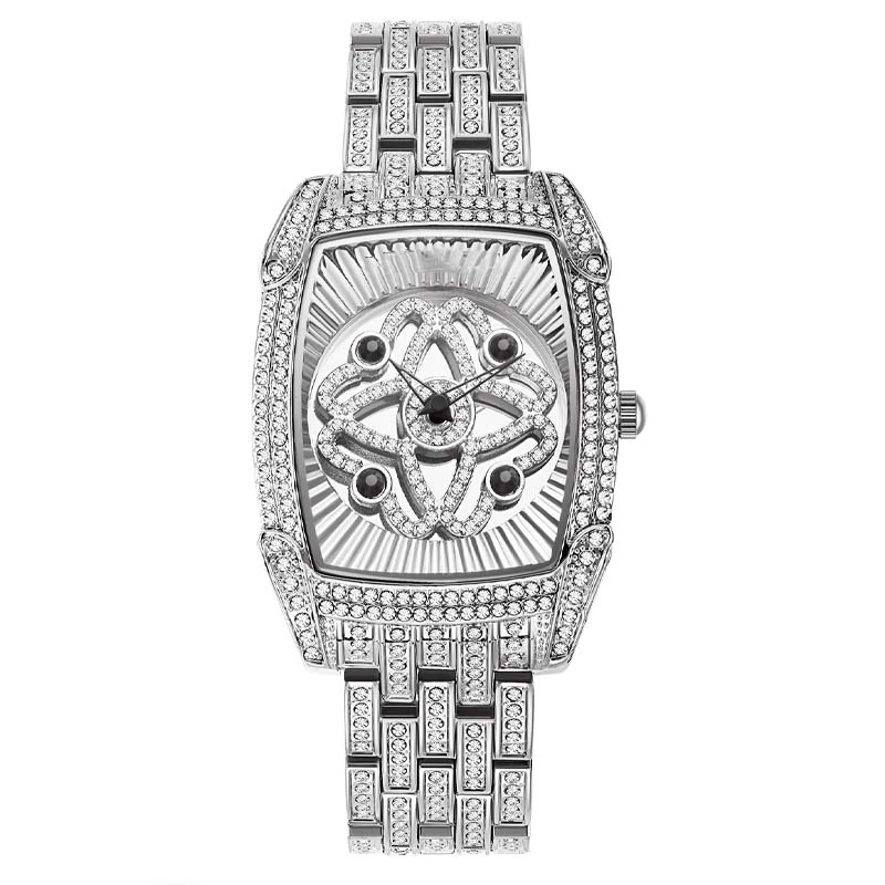 💎 Women's Rhinestone-Encrusted Quartz Wristwatch