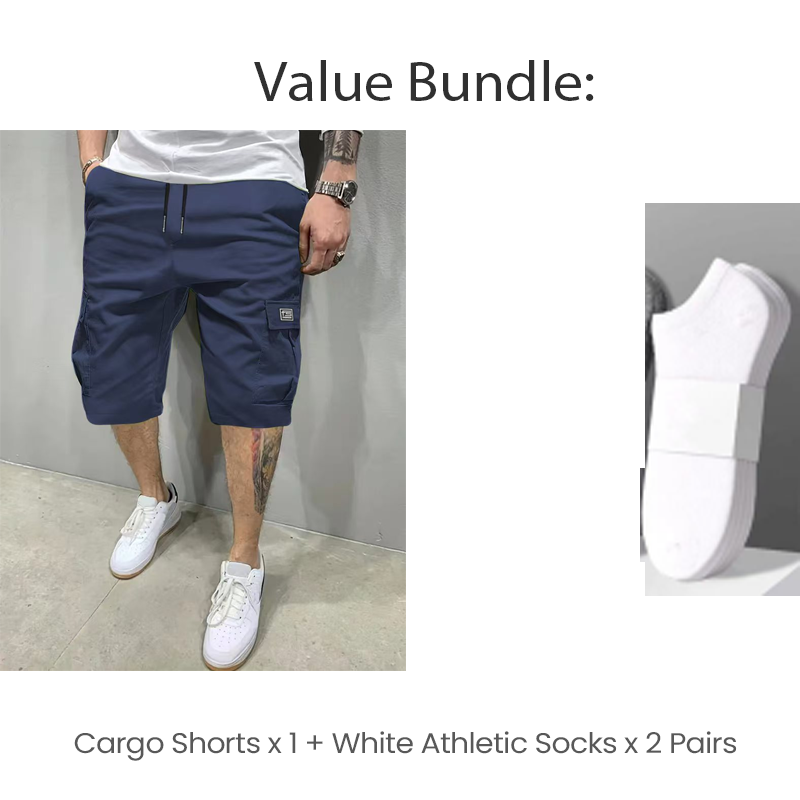 💐50% OFF ! Men’s Casual Cargo Shorts – Trendy Look & Versatile Style 🔥👖【Style at a Steal】