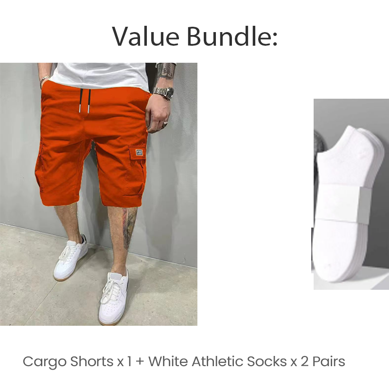💐50% OFF ! Men’s Casual Cargo Shorts – Trendy Look & Versatile Style 🔥👖【Style at a Steal】