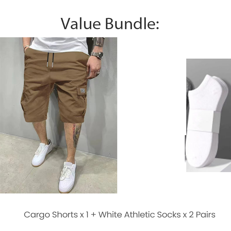 💐50% OFF ! Men’s Casual Cargo Shorts – Trendy Look & Versatile Style 🔥👖【Style at a Steal】