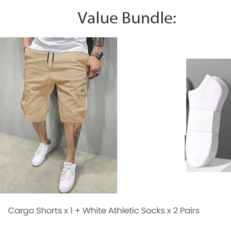 💐50% OFF ! Men’s Casual Cargo Shorts – Trendy Look & Versatile Style 🔥👖【Style at a Steal】
