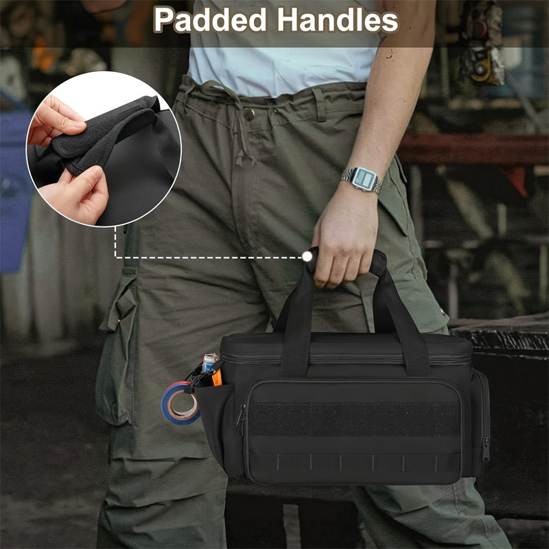 🧰 50% OFF NOW! 🔧 14-Inch Heavy-Duty Canvas Tool Bag – Durable, Large Capacity & Perfect for Organizing Tools 🛠️