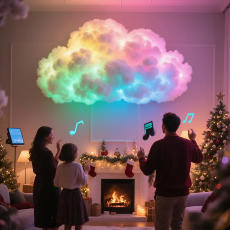 🎉 2026 Sale — Over 24,000 Sold! 💞 DIY USB-Powered Thundercloud LED Light Decor