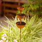 💐3-Tier Rustic Metal Bird Feeder & Drinker Stake