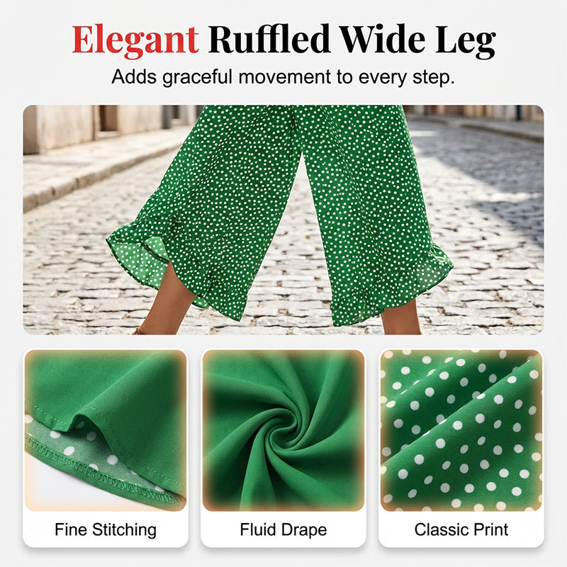 🎁New arrival 50% OFF💥Women’s Flowy High Waist Wide-Leg Pants – Slimming, Comfy & Chic