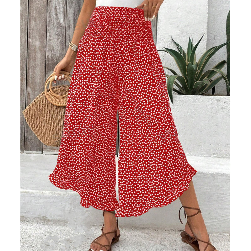 🎁New arrival 50% OFF💥Women’s Flowy High Waist Wide-Leg Pants – Slimming, Comfy & Chic