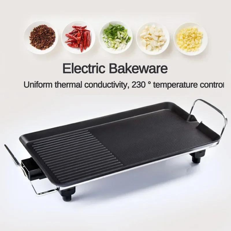 🔥 Hot sale 50% OFF🔥Electric Griddle with Dual Cooking Zones