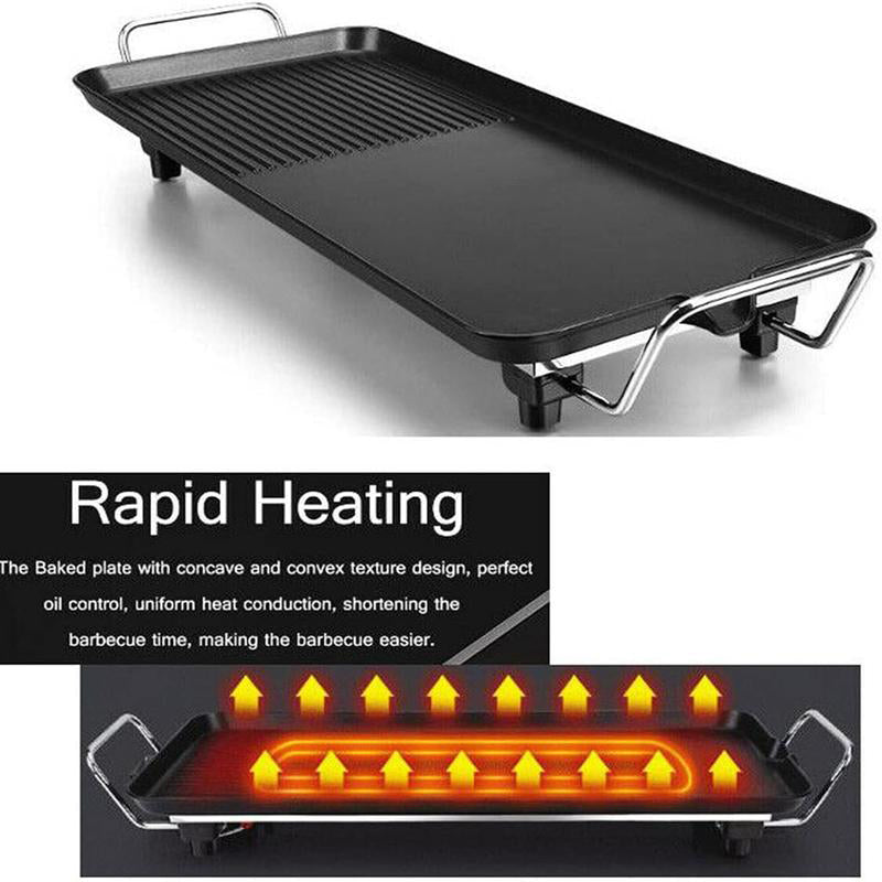 🔥 Hot sale 50% OFF🔥Electric Griddle with Dual Cooking Zones
