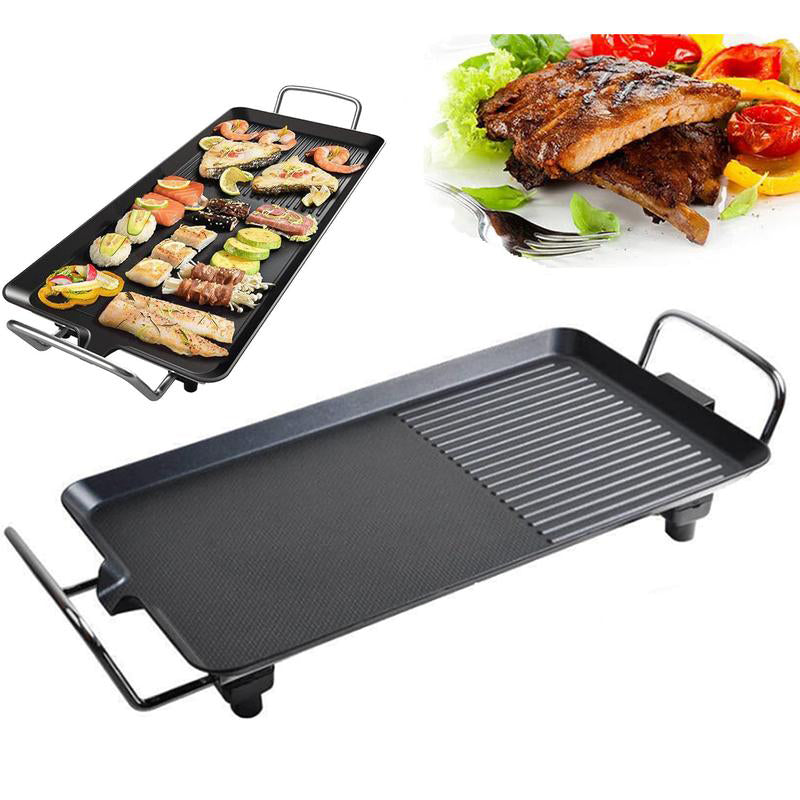 🔥 Hot sale 50% OFF🔥Electric Griddle with Dual Cooking Zones