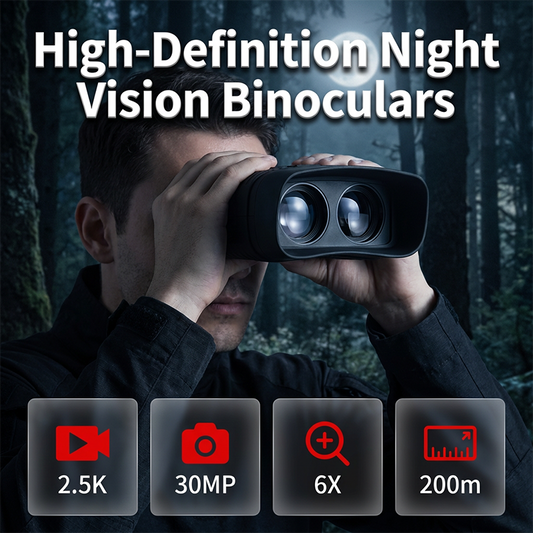 ✅ Limited time 50% OFF + Free Shipping 🚚✨Digital Night Vision Binoculars with HD Photo & Video Recording
