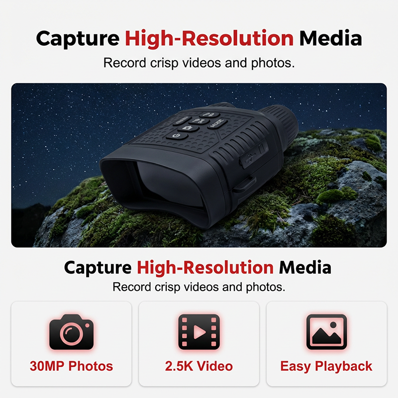 ✅ Limited time 50% OFF + Free Shipping 🚚✨Digital Night Vision Binoculars with HD Photo & Video Recording