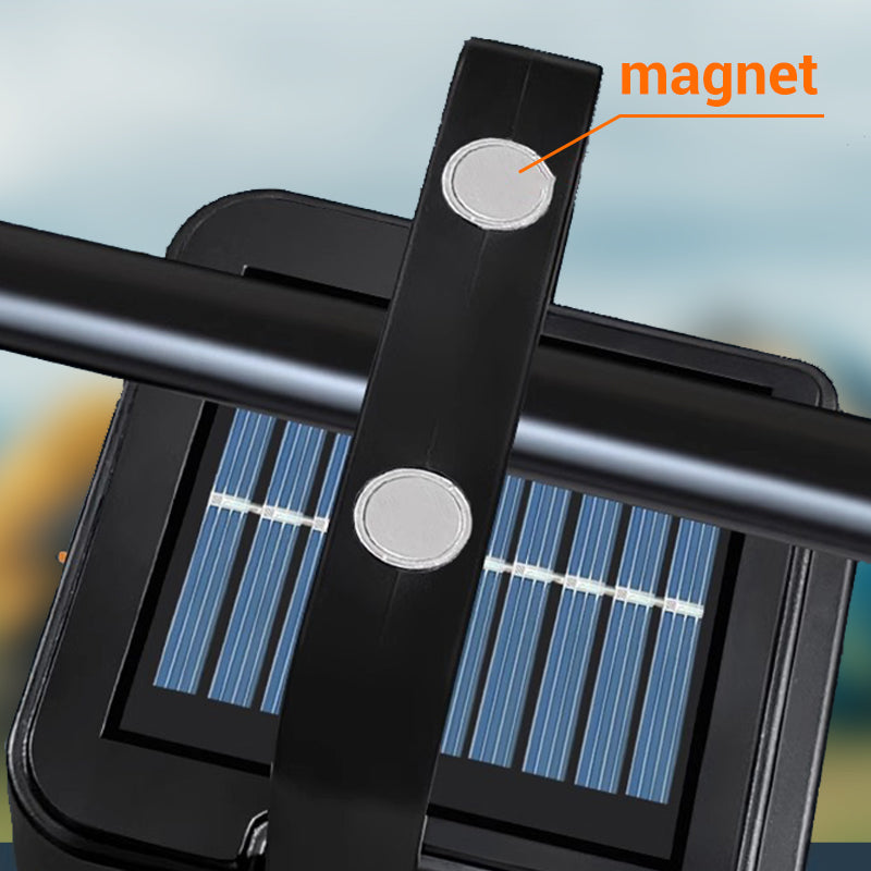 💡Portable Solar Work Light with 4 Lighting Modes🏕️