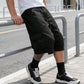 🥳SUMMER HOT SALE🥳💞50K+ SOLD!💥50% OFF! 🔥Men's Plus Size Capri Pants – Wide-Leg Loose Fit, Drawstring Waist & Large Pockets ✨