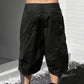 🥳SUMMER HOT SALE🥳💞50K+ SOLD!💥50% OFF! 🔥Men's Plus Size Capri Pants – Wide-Leg Loose Fit, Drawstring Waist & Large Pockets ✨